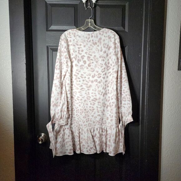 Mare Mare x Anthropologie Felix Tied-Sleeve Waistless SilhouetteTunic Dress - Picture 16 of 16